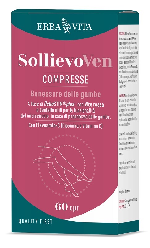 SOLLIEVO VEN 60 COMPRESSE - farmachicca