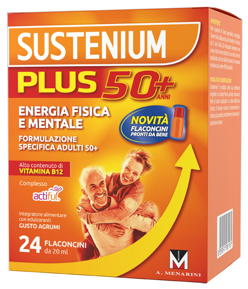SUSTENIUM PLUS 50+ 24 FLACONCINI - farmachicca