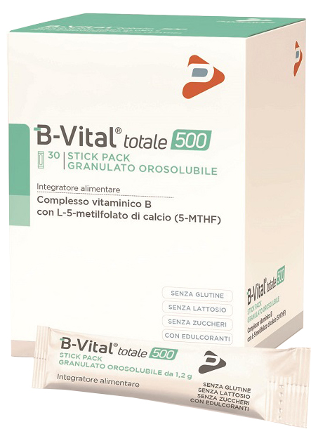 B-VITAL TOTALE 500 30 STICK PACK DA 1,2 G - farmachicca