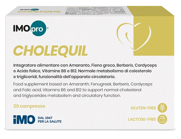 IMOPRO CHOLEQUIL 30 COMPRESSE NUOVA FORMULAZIONE - farmachicca
