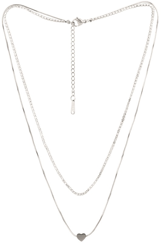 ATELIER 146 COLLANA DOPPIO FILO CUORICINO - farmachicca