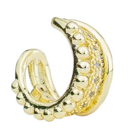 ATELIER 174 EAR CUFFIETTE BOULES ORO - farmachicca