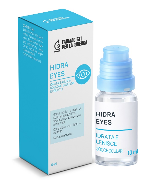 FPR HIDRA EYES GOCCE OCULARI A BASE DI ACIDO IALURONICO 0,1% 10 ML SENZA CONSERVANTI - farmachicca